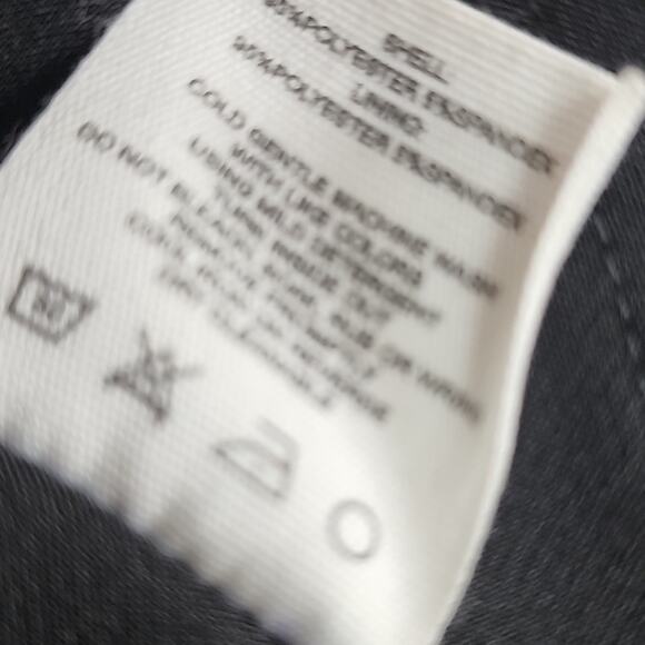 Rumored Twiggy Mini Dress Black Square Neck Stretch Knit Bodycon LBD NWT Size 4 - Picture 10 of 10